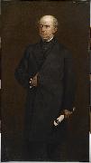 William Morris Hunt Charles Francis Adams oil on canvas